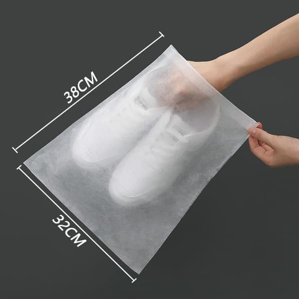 50-pak skoposer til tørring og opbevaring – støvtæt, anti-gulnende, genanvendelig – 32x38 cm