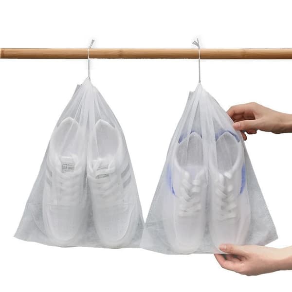 50-pak skoposer til tørring og opbevaring – støvtæt, anti-gulnende, genanvendelig – 32x38 cm