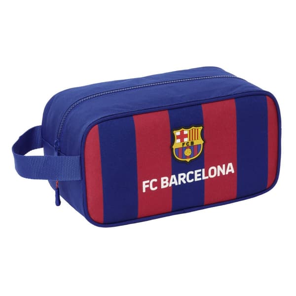 Rejseskotaske F.C. Barcelona Rødbrun Marineblå 29 x 15 x 14 cm