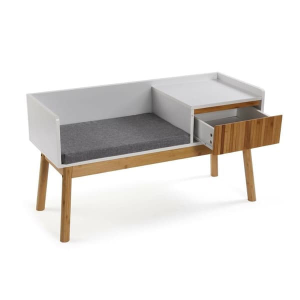 Skohorn Versa Bambus Tekstil Tre MDF 40 x 55 x 100 cm