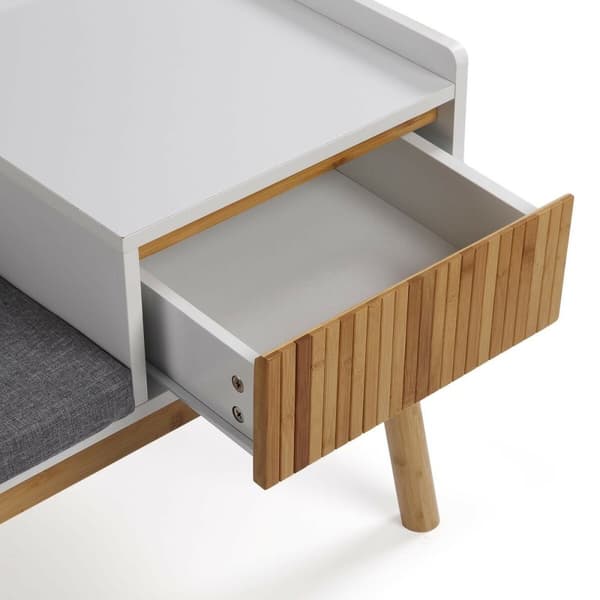 Skohorn Versa Bambus Tekstil Tre MDF 40 x 55 x 100 cm