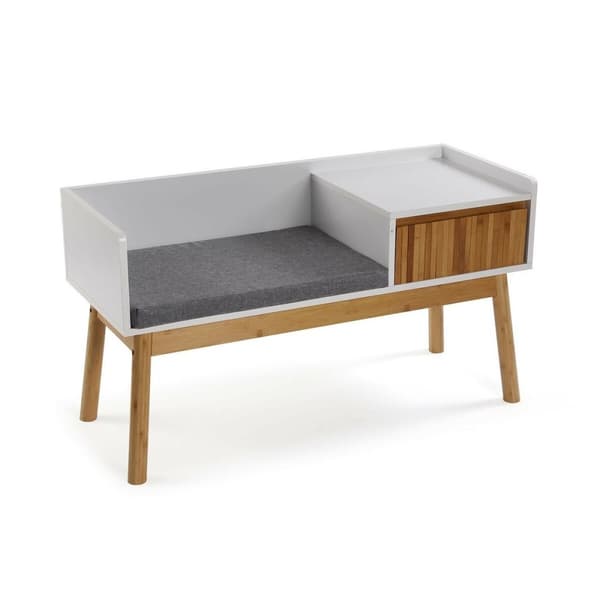 Skohorn Versa Bambus Tekstil Tre MDF 40 x 55 x 100 cm
