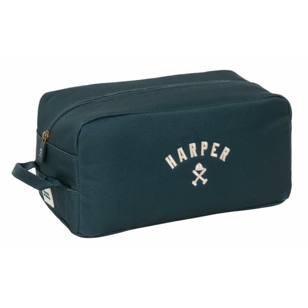 Rejseskotaske Harper & Neyer Marineblå 34 x 15 x 18 cm