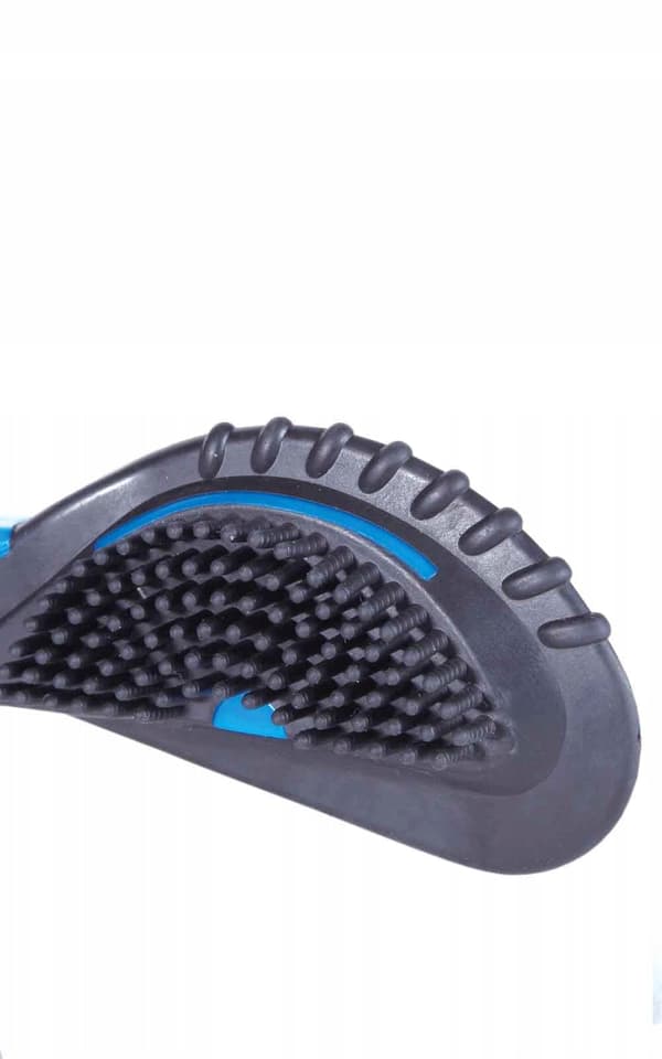 Borste för rengöring av skor i mocka och nubuck