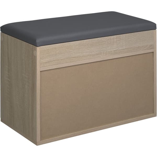 Skoreol Jasmina 60x30x43,5cm - Lys træ, egetræ Sonoma