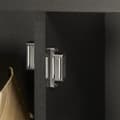 Miniatyrbillede 8 af 11: SoBuy Skoholder med sæde Skobænk med hynde og 2 låger Skoreol Skoskab Længde 91 cm Bredde 30 cm Højde 50 cm sort FSR63-SCH