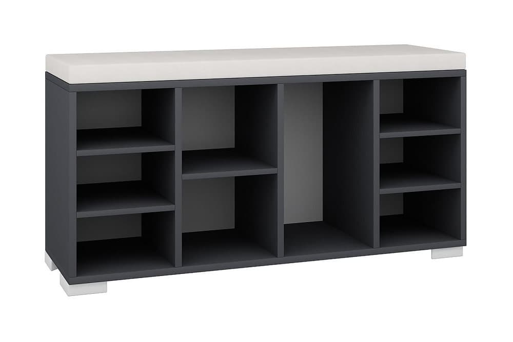 AGATEA Skoskåp 110x57,8 cm Antracit