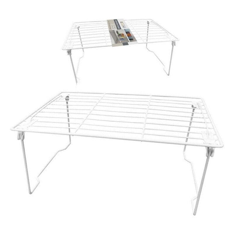 Kitchen Cupboard Organiser Confortime Foldable White