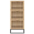 Miniatyrbilde 6 av 10: vidaXL Skoskap 52x25x120 cm konstruert tre
