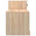 Pikkukuva 7 / 11: vidaXL Kenkäkaappi Sonoma-tammi 100x42x60 cm tekninen puu