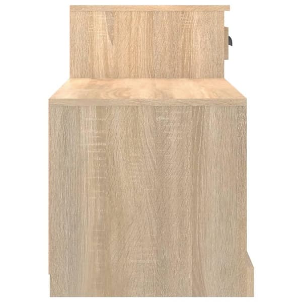 vidaXL Kenkäkaappi Sonoma-tammi 100x42x60 cm tekninen puu