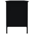 Miniatyrbilde 6 av 10: vidaXL Skoskap svart 100x35x50 cm konstruert tre
