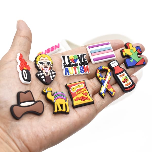 Charms till tofflor - 10-pack