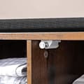 Miniatyrbillede 9 af 9: Rootz Skostativ - Skoskab - 11 par sko - Bænk - 110 x 30 x 48 cm