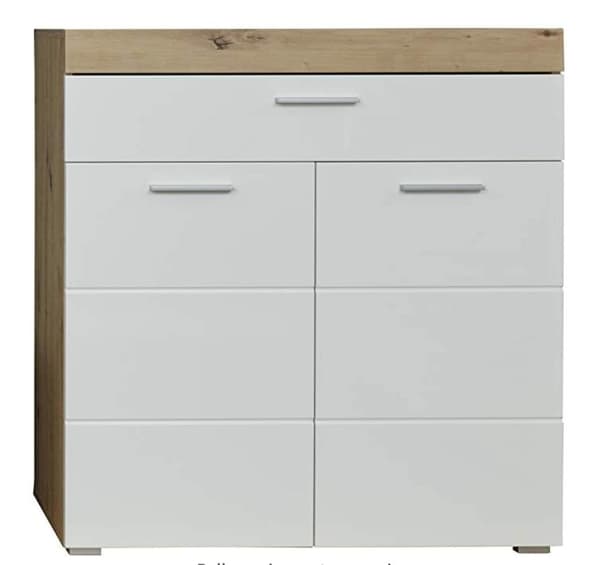Rootz Skoskab - Skab - Højglans - 91 x 97 x 38 cm