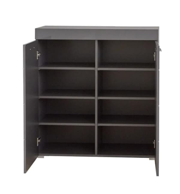Rootz Skoskab - Skab - Højglans - 91 x 97 x 38 cm