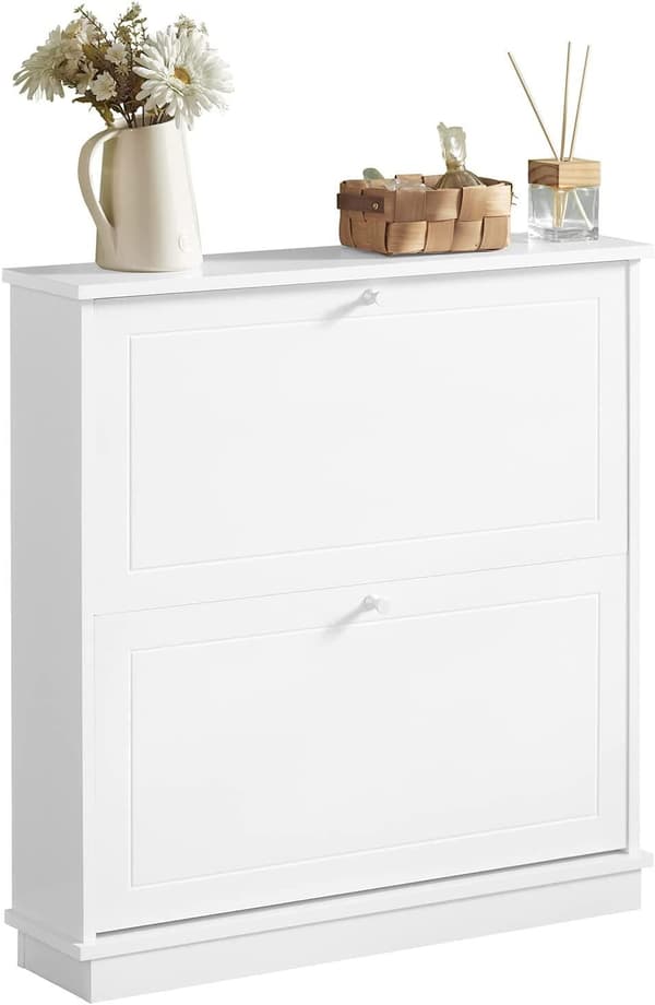 Rootz 2 skuffer Skoskab - Skostativ - Opbevaringsskabsorganisering - B76 x D18 x H78cm