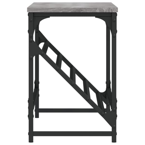 vidaXL skoreol 90x30x45 cm konstrueret træ grå sonoma-eg