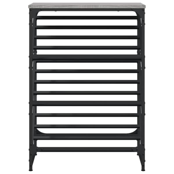 vidaXL skoreol 60x30x85 cm konstrueret træ grå sonoma-eg