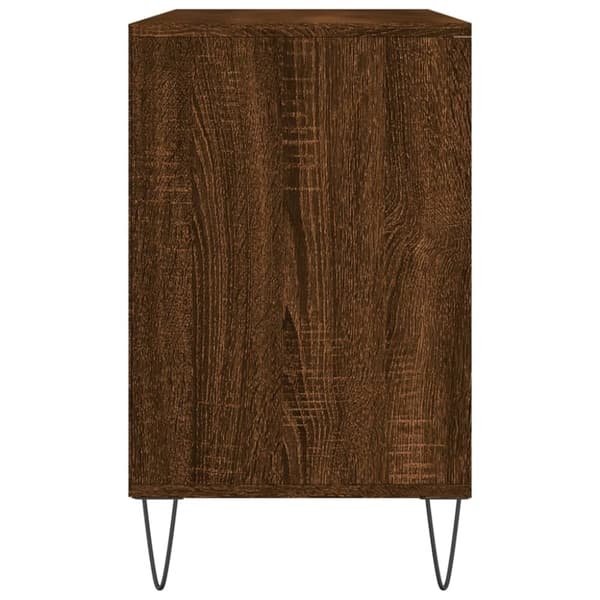 vidaXL Kenkäkaappi ruskea tammi 102x36x60 cm tekninen puu
