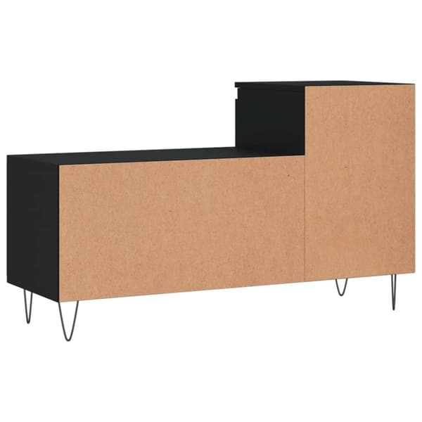 vidaXL skoreol 102x36x60 cm konstrueret træ sort