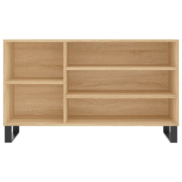 vidaXL skoreol 102x36x60 cm konstrueret træ sonoma-eg