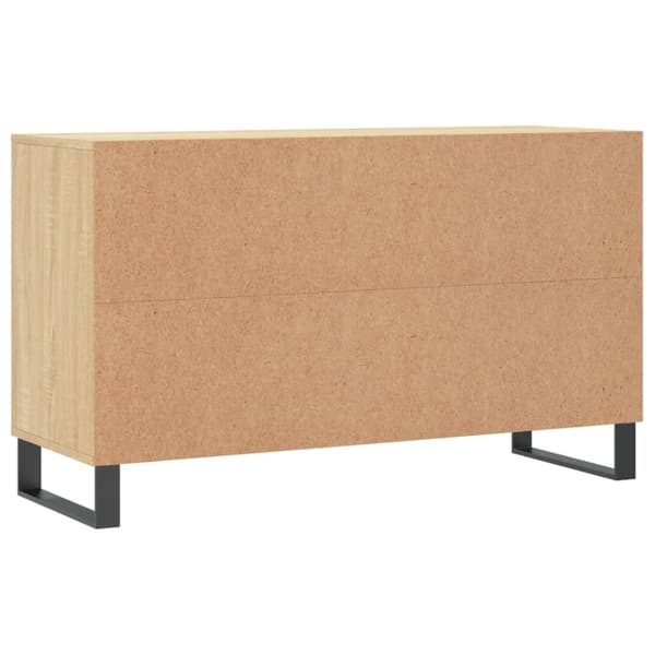 vidaXL skoreol 102x36x60 cm konstrueret træ sonoma-eg