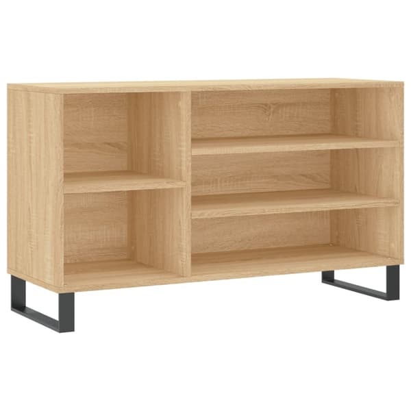 vidaXL skoreol 102x36x60 cm konstrueret træ sonoma-eg