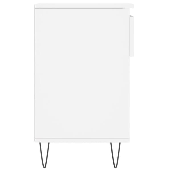 vidaXL Kenkäkaappi valkoinen 102x36x60 cm tekninen puu