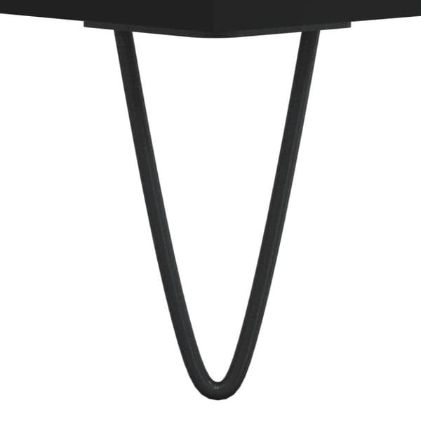 vidaXL skoreol 102x36x60 cm konstrueret træ sort
