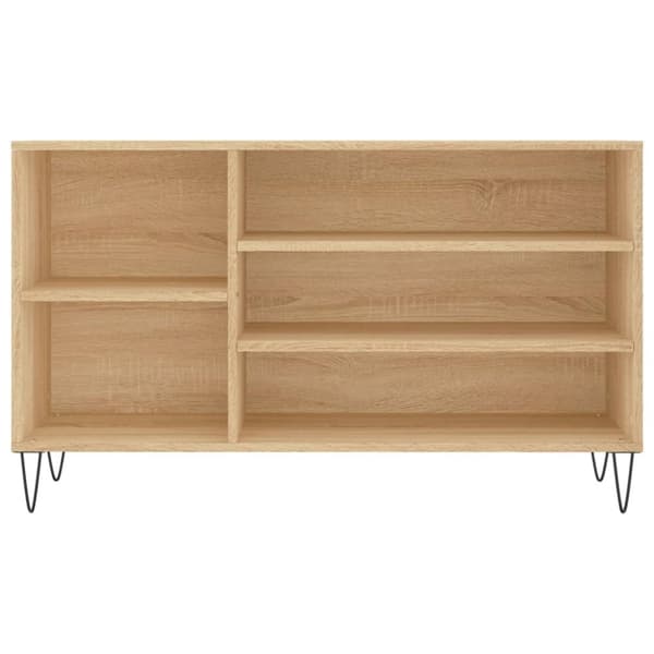 vidaXL skoreol 102x36x60 cm konstrueret træ sonoma-eg