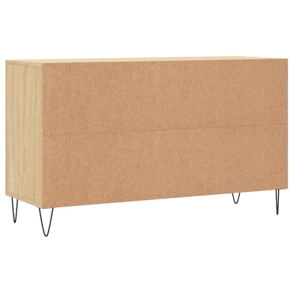 vidaXL skoreol 102x36x60 cm konstrueret træ sonoma-eg