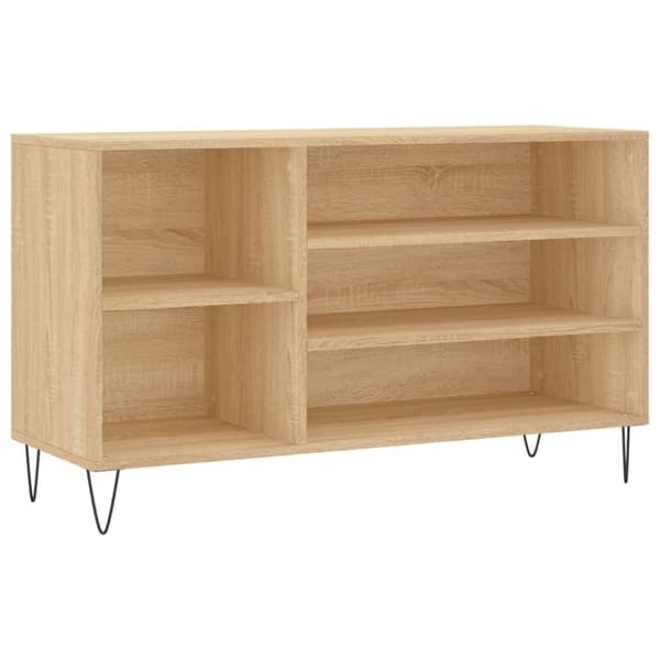 vidaXL skoreol 102x36x60 cm konstrueret træ sonoma-eg