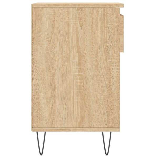 vidaXL Kenkäkaappi Sonoma-tammi 102x36x60 cm tekninen puu