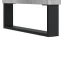 Miniatyrbilde 8 av 11: vidaXL Skoskap betonggrå 102x36x60 cm konstruert tre