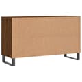 Miniatyrbilde 6 av 11: vidaXL Skoskap brun eik 102x36x60 cm konstruert tre