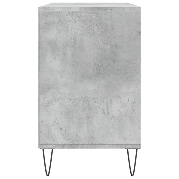 vidaXL Skoskåp betonggrå 102x36x60 cm konstruerat trä