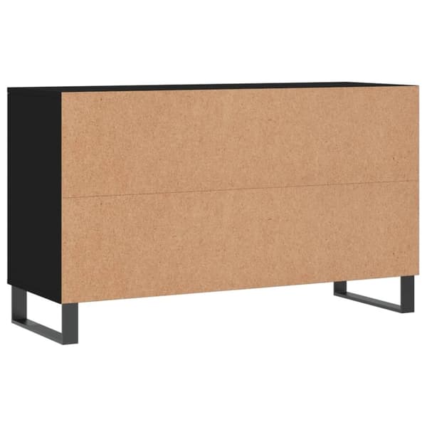 vidaXL Kenkäkaappi musta 102x36x60 cm tekninen puu