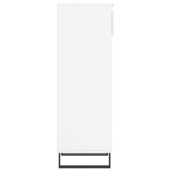 vidaXL skoreol 40x36x105 cm konstrueret træ hvid