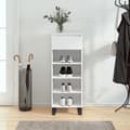 Miniatyrbillede 2 af 11: vidaXL skoreol 40x36x105 cm konstrueret træ hvid
