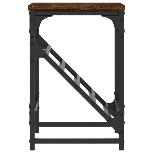 vidaXL skoreol 60x30x45 cm konstrueret træ brun egetræsfarve