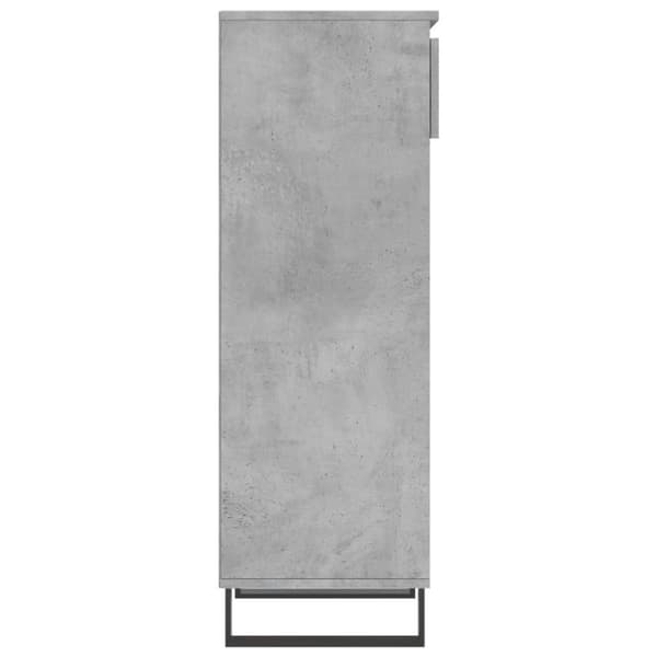 vidaXL skoreol 40x36x105 cm konstrueret træ betongrå