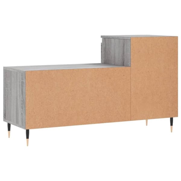 vidaXL Skoskap grå sonoma 102x36x60 cm konstruert tre