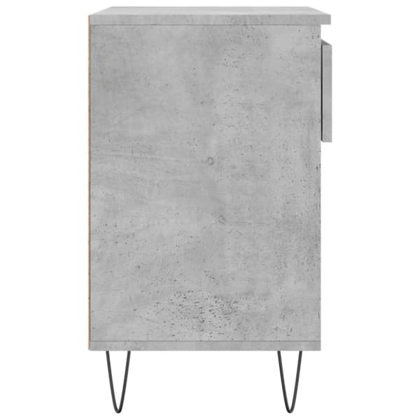 vidaXL skoreol 70x36x60 cm konstrueret træ betongrå
