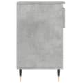 Miniatyrbilde 8 av 11: vidaXL Skoskap betonggrå 102x36x60 cm konstruert tre