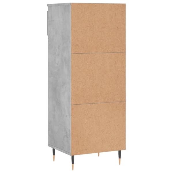 vidaXL skoreol 40x36x105 cm konstrueret træ betongrå