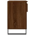 Miniatyrbilde 7 av 11: vidaXL Skoskap brun eik 70x36x60 cm konstruert tre