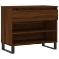 Miniatyrbilde 1 av 11: vidaXL Skoskap brun eik 70x36x60 cm konstruert tre