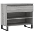 Miniatyrbilde 1 av 11: vidaXL Skoskap grå sonoma 70x36x60 cm konstruert tre