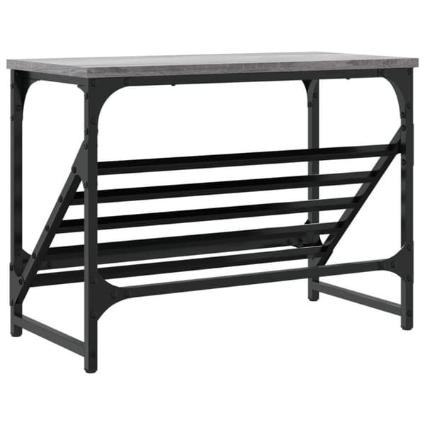 vidaXL skoreol 60x30x45 cm konstrueret træ grå sonoma-eg